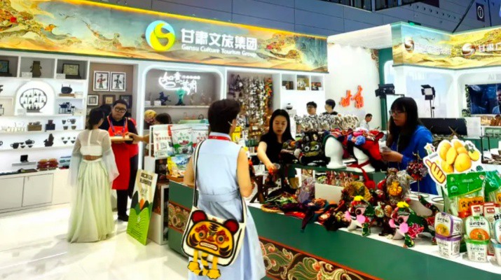 甘肅文旅集團精彩亮相第二十二屆深圳文博會